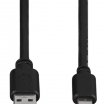 Hama 0,25m USB-C / USB-A kábel, fekete