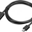 Lenovo mini DisplayPort > DisplayPort átalakító kábel, 2m