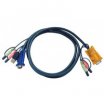 Aten KVM 2m USB+HDB+Audio -SPHD15+Audio kábel