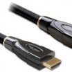 Delock 5m HDMI - HDMI with Ethernet A-A kábel, fekete