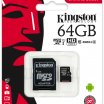 Kingston Canvas Select 64Gb Class 10 UHS-I microSDXC memóriakártya + adapter