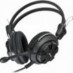 A4Tech HS-28 ComfortFit fekete mikrofonos fejhallgató / headset