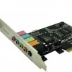 C-Media CMI8738 belső PCIe 5.1 hangkártya