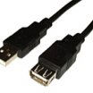 nBase 3m USB2.0 A-A hosszabitó kábel, fekete