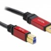 Delock 82757 USB3.0-A-B kábel prémium. 2m