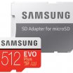 Samsung EVO+ MB-MC512GA-EU 512GB microSDXC memóriakártya + SD adapter