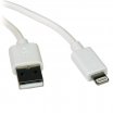 nBase 1m USB - Lightning kábel, fehér