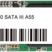 Silicon Power A55 128GB M.2 SATA 2280 SSD meghajtó