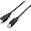 Equip 3m USB2.0 A- B kábel, fekete