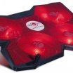 Spirit Of Gamer AirBlade 500 17' notebook hűtő, piros led ventiláttorral