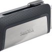 Sandisk Ultra Dual Drive USB Type-C 32Gb Pendrive, fekete/ezüst