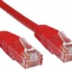 Gembrid 0,25m CAT5e UTP patch kábel, piros