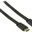 Valueline 10m HDMI M - HDMI M lapos kábel, fekete