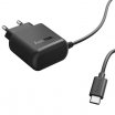 Hama 3A univerzális fekete USB Type-C hálózati töltő