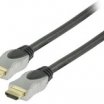 HQ 20m HDMI - HDMI 1:4 M-M kábel, fekete HQSS5560-20A24