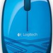 Logitech M105 USB kék optikai egér
