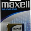 Maxell 6LR61 9V alkáli elem