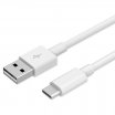 Goobay 1m USB3.1 Type-C M - USB 2.0 A M kábel, fehér