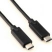 nBase 1m USB3.1 Type C M-M kábel, fekete