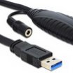 Delock USB3.0 A-A 10m aktív hosszabbító kábel