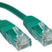 Gembrid 0,25m CAT5e UTP patch kábel, zöld