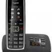 Gigaset C530A fekete üzenetrögzítős DECT telefon