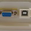 Multimedia szett falidoboz VGA és USB B aljzat