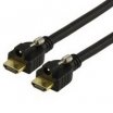 Csavarzáras HDMI összekötő kábel 1,5m