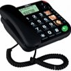 Maxcom KXT480 asztali telefon, fekete