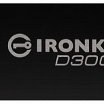 Kingston IronKey D300SM 4GB USB3.1 pendrive, fekete