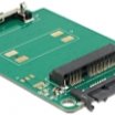Delock 1.8' Micro SATA 16 Pin - mSATA full size konverter