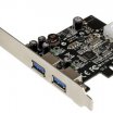 StarTech PEXUSB3S25 PCIE 2xUSB 3.0 Port bővítő kártya