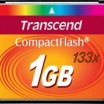 Transcend Compact Flash 1GB 133x memória kártya