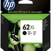 HP C2P05AE No.62 XL nagy kapacitású fekete tintapatron, fekete
