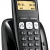 Gigaset ECO DECT A250 telefon, fekete