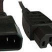 Microconnect 2,5m C14 M - C15 F 220V-os tápkábel