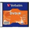 Verbatim DVD-R 4,7GB 16x slim DVD lemez