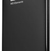 Western Digital Elements 2,5' 4Tb USB3 külső merevlemez, fekete