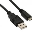 nBase 1,8m USB2.0 A-microB kábel, fekete