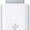 Apple Lightning - USB micro B adapter
