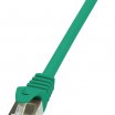 Logilink 2m CAT6A árnyékolt FTP Patch kábel, zöld