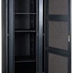 Amtech 22U 960 mély x 600 álló rack szekrény, fekete