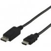 HQ DisplayPort - HDMI kábel 1,8m