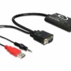 Delock 62408 VGA-HDMI Adapter with Audio