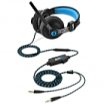 Sharkoon Rush ER2 fejhallgaró + mikrofon, fekete/kék