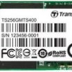 Transcend TS256GMTS400 M.2 SATA 256Gb SSD meghajtó