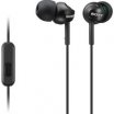 Sony MDR-EX15AP fülhallgató, fekete