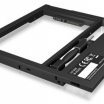RaidSonic IB-AC649 2,5' SSD/HDD ODD (caddy), fekete